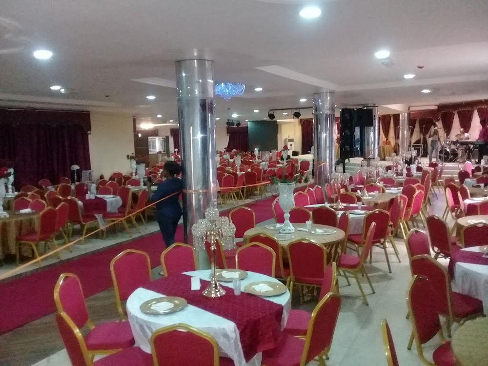 Emmanuel Event Centre interior - Port Harcourt wedding hall